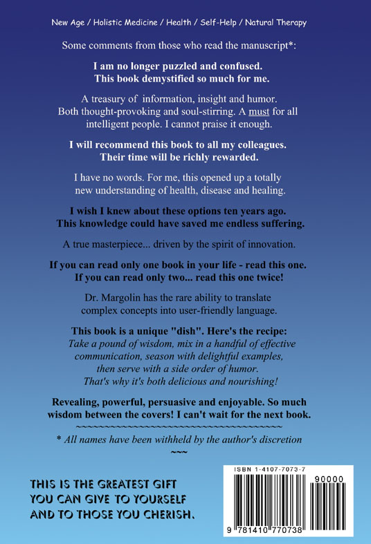 Back cover of Let the Body Speak